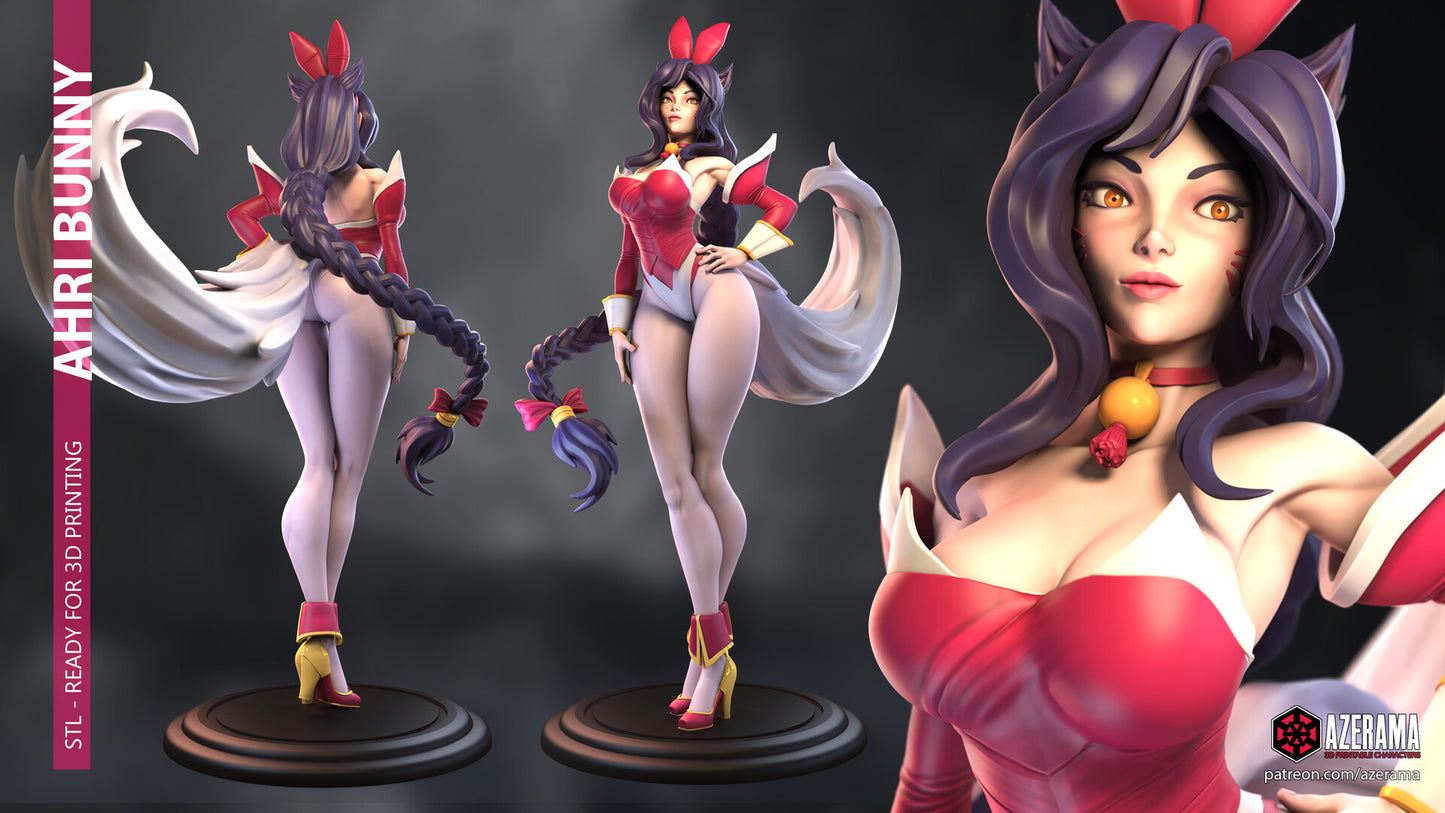 Azerama - Ahri League Of Legends LoL 27cm - 13.5cm