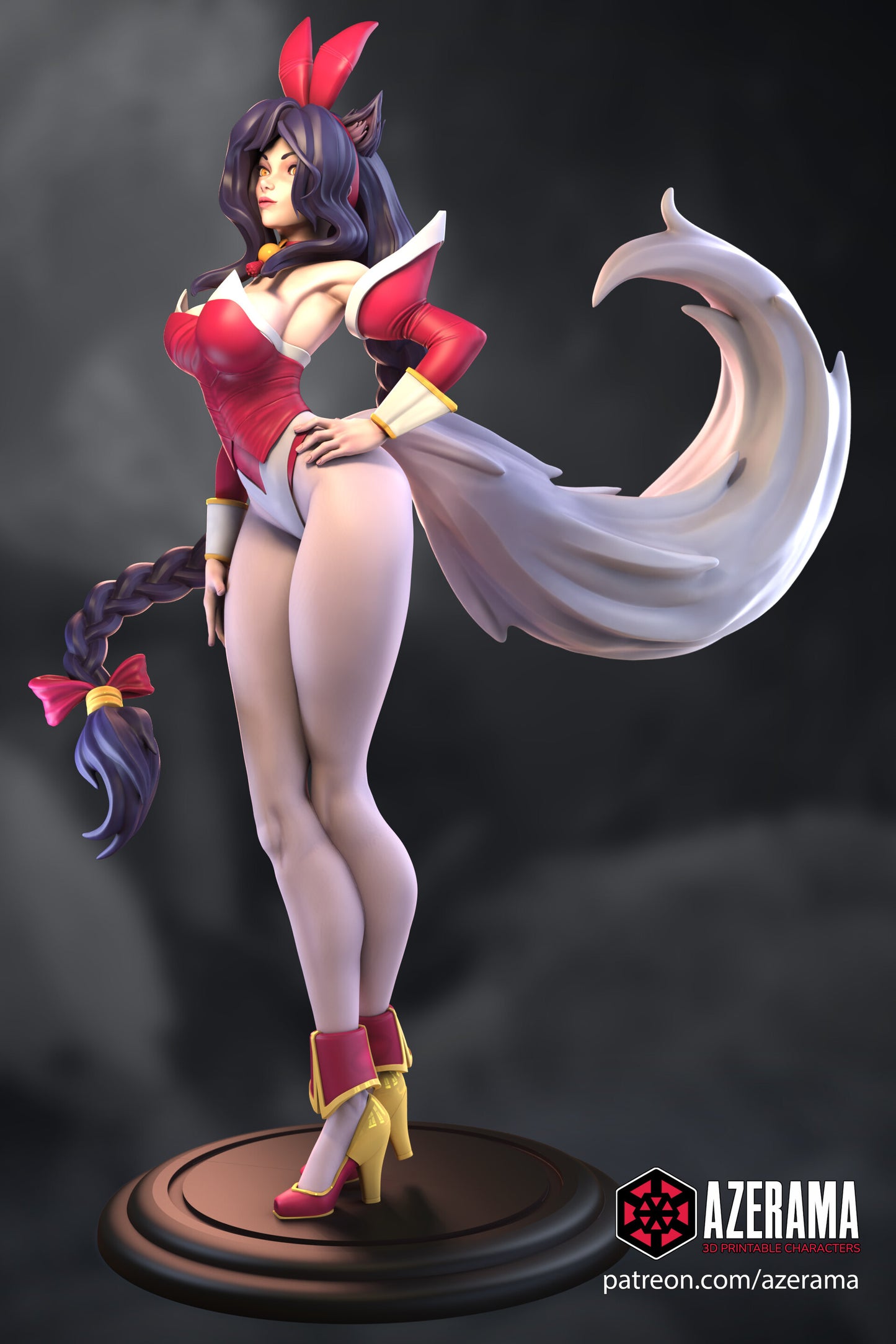 Azerama - Ahri League Of Legends LoL 27cm - 13.5cm