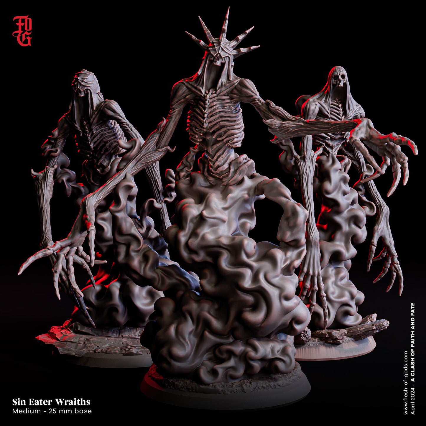 Flesh Of Gods -   Sin Eater Wraith - A Clash Of Faith Anf Fate 2024 April Release