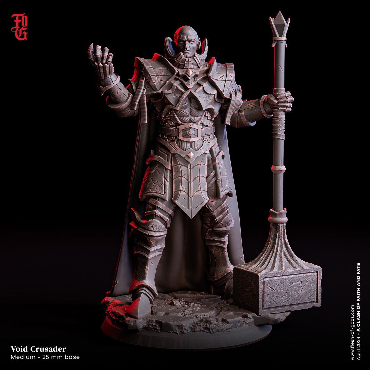 Flesh Of Gods - Void Crusader - A Clash Of Faith Anf Fate 2024 April Release 35mm