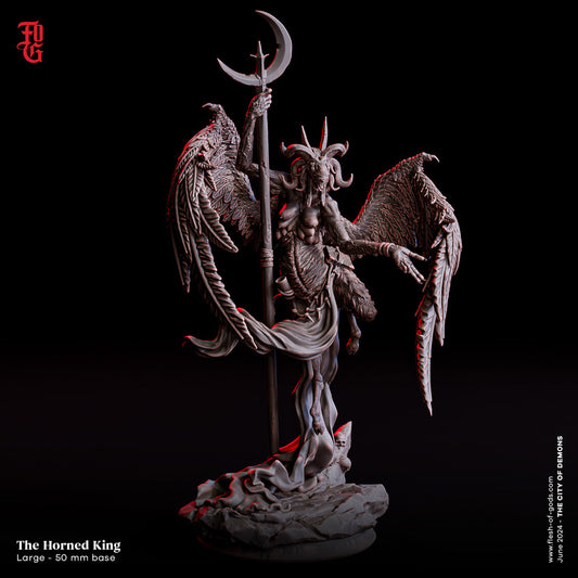 Flesh Of Gods - The Horned King (Large) - The City Of Demons 2024 June