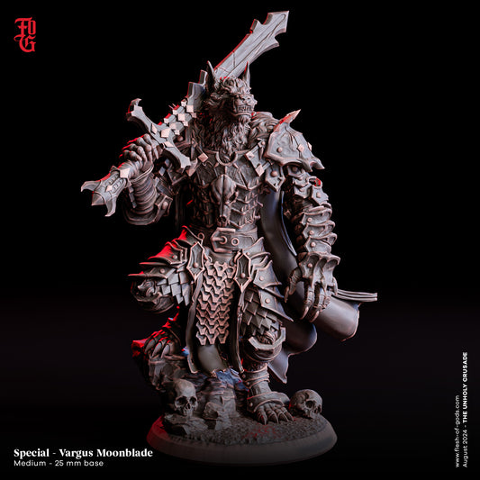 Flesh Of Gods - Werewolf Vargus Moonblade - The Unholy Crusade 2024 August
