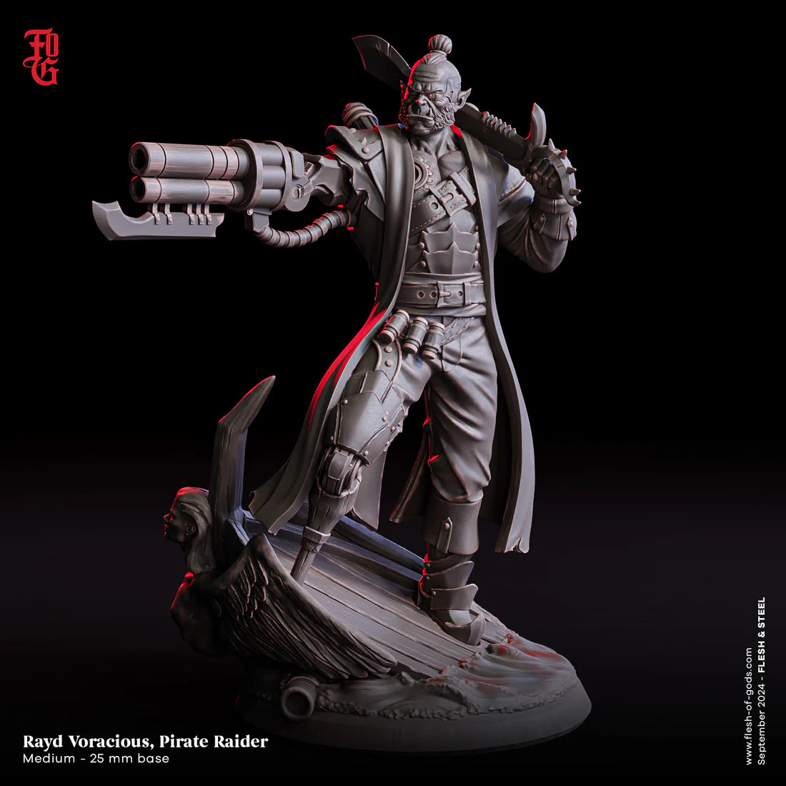 Flesh Of Gods - Rayd Voracious Pirate Raider - Flesh & Steel 2024 September