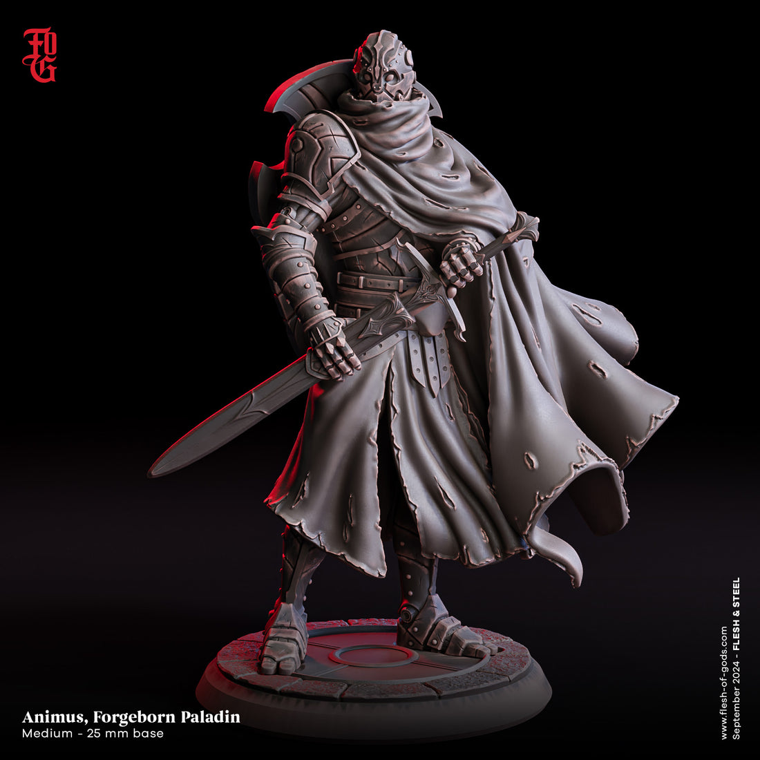 Flesh Of Gods - Animus Warforged Paladin - Flesh & Steel 2024 September