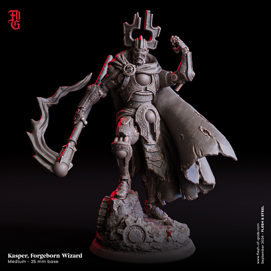 Flesh Of Gods - Kasper Warforged - Flesh & Steel 2024 September