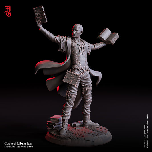 Flesh Of Gods - Cursed Librarian - The Cursed Tome - 2024- October Release (Medium)