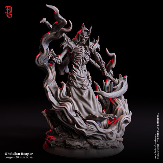 Flesh of Gods - Obsidian Reaper (Large) - Obsidian Cathedral 2025 February