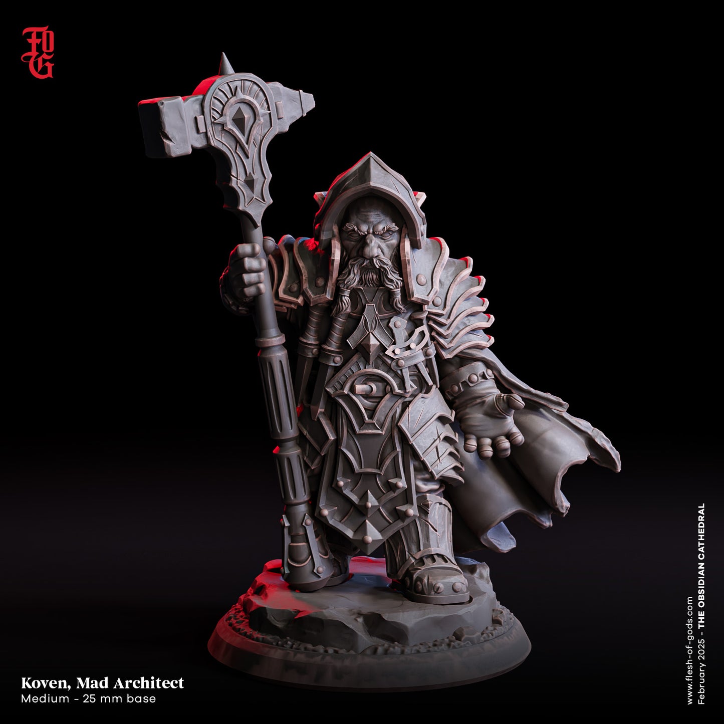 Flesh of Gods - Koven, Mad Architect  - Obsidian Cathedral 2025 February