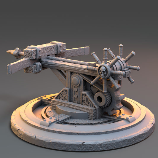 Daybreak Miniatures - Ballista of the Deviant, Terrain 10x10cm - Deviant Dwarves of the Pandemonium 2023 October