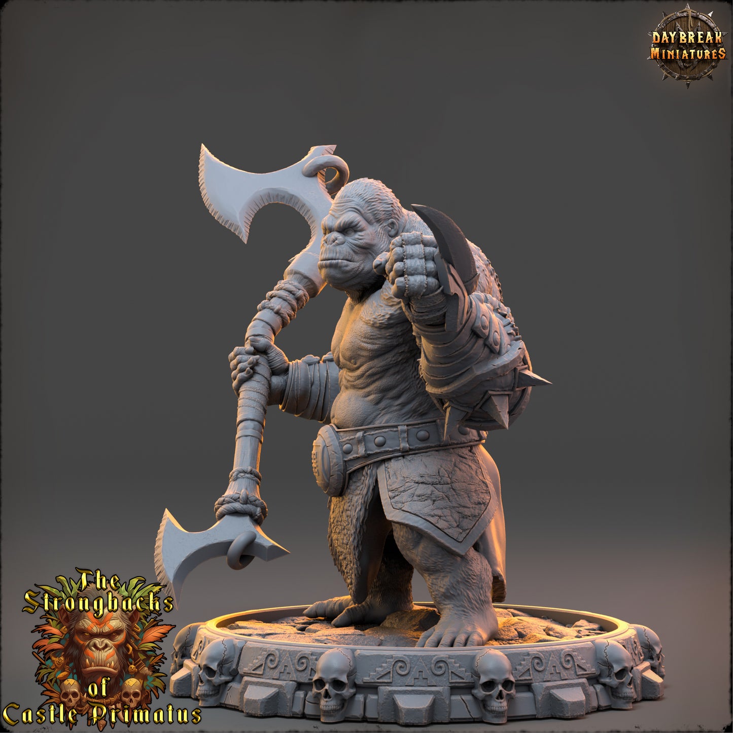 Daybreak Miniatures - Balor Emryn - The Strongbacks of Castle Primatus 2024 November