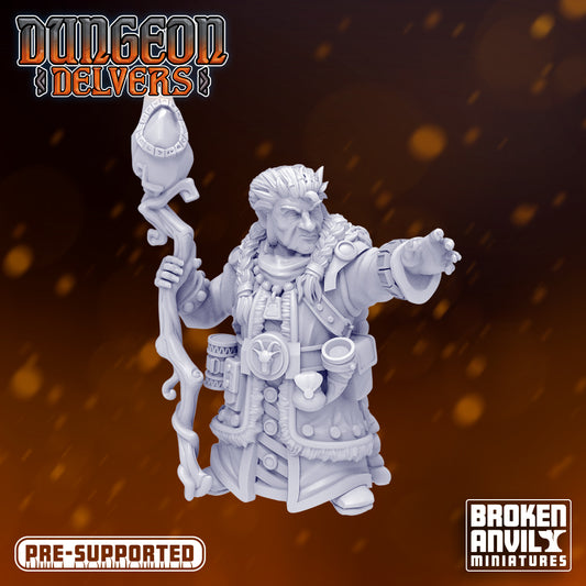 Broken Anvil - Agatha, Gnome WIzard - Heroes Pack