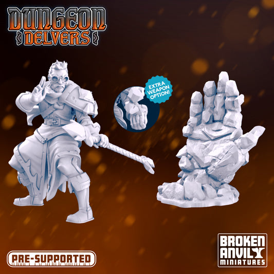 Broken Anvil - Joel, Geomancer - Heroes Pack