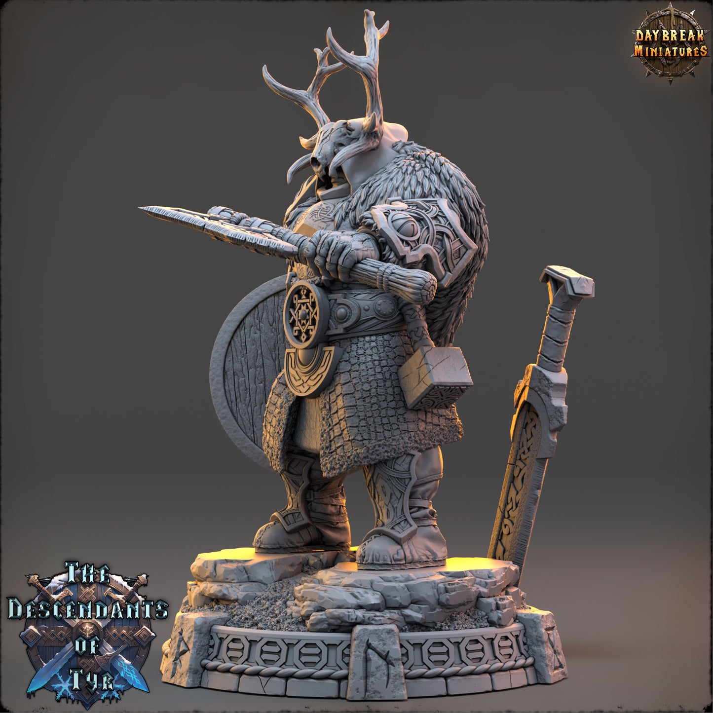 Daybreak Miniatures - Bjarg Wylder - Northmen, The Descendants of Tyr 2024 December