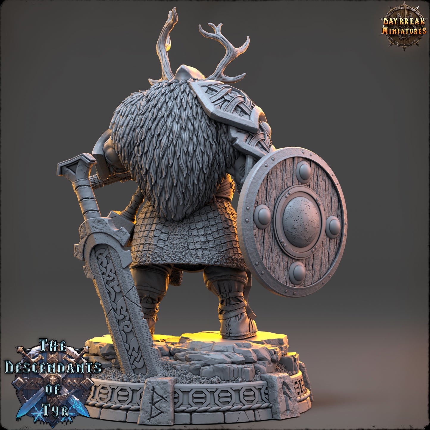 Daybreak Miniatures - Bjarg Wylder - Northmen, The Descendants of Tyr 2024 December