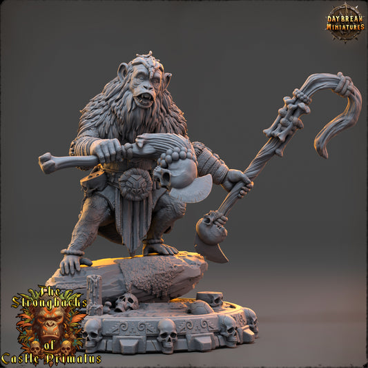 Daybreak Miniatures - Brak Stormar - The Strongbacks of Castle Primatus 2024 November