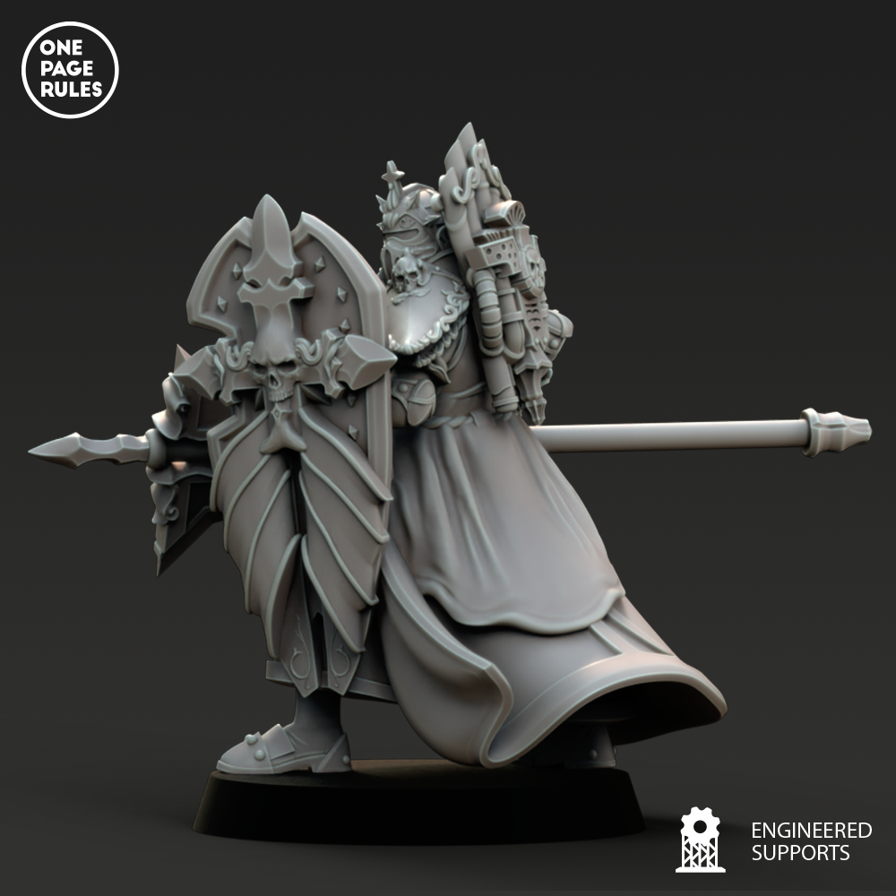 One Page Rules - Sacrosants, Adeptas Sororitas - Warhammer 40K 2023 February