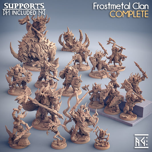 Artisan Guild - Frostmetal Clan Orcs 2021  January Release 35mm