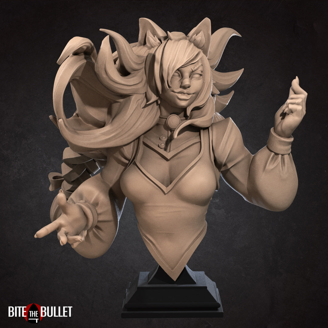 Bite the Bullet - Lady Mahrian Ahri Bust - Foxfolks February 2022