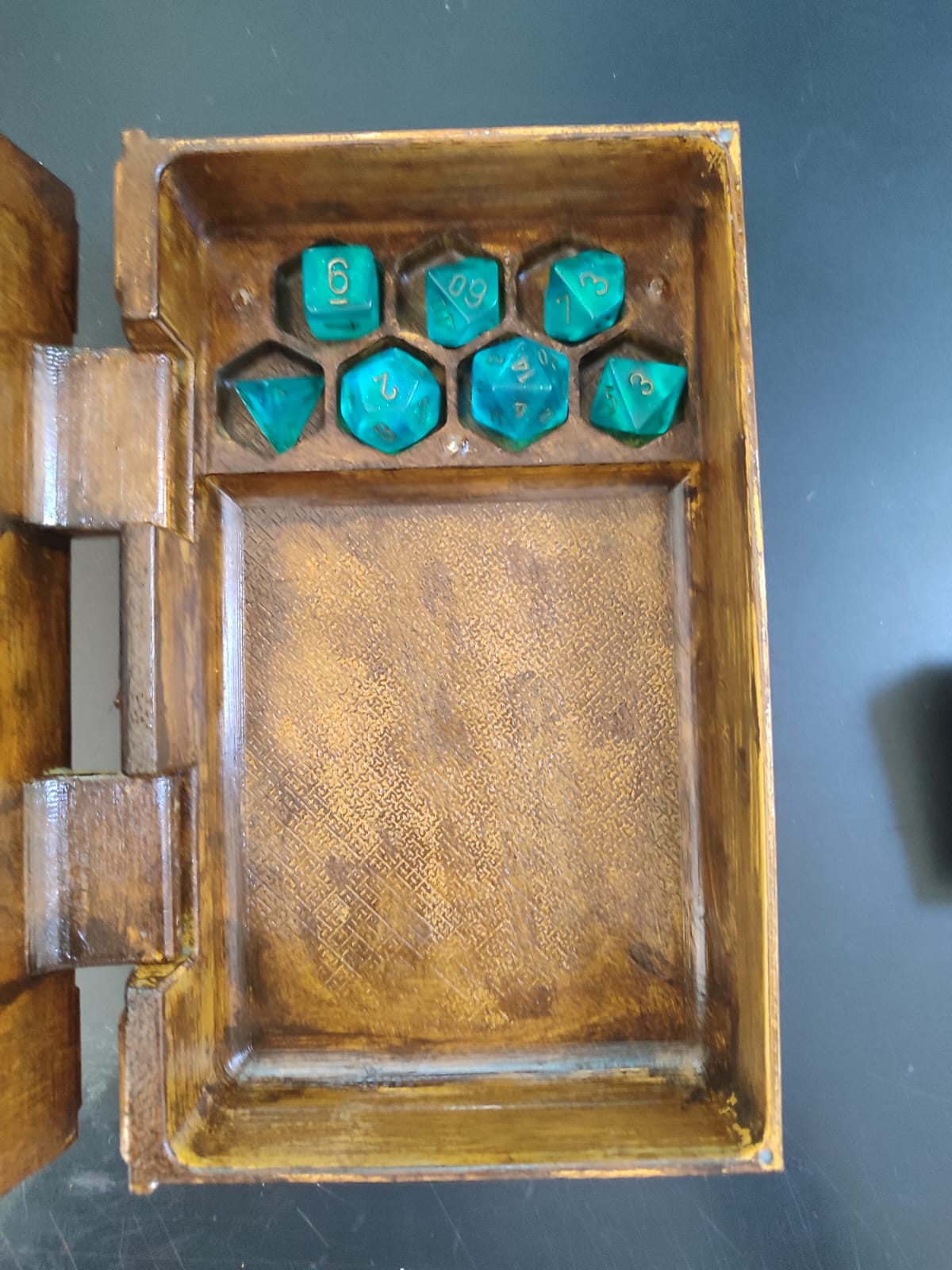 Dice Holder - Book Dice Box FDM