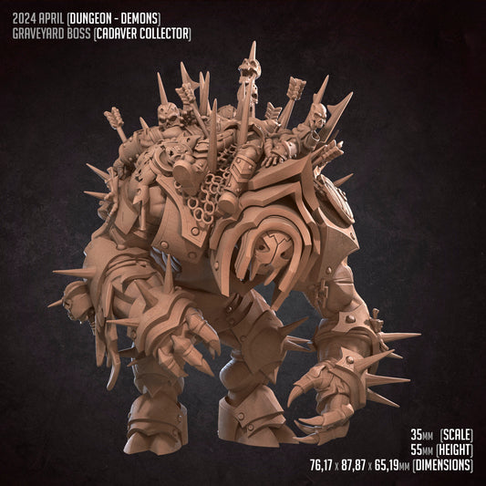 Bite the Bullet - Cadaver Collector (Graveyard Boss) - Dungeon Demons 2024 April