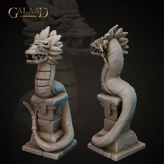 Galaad - Coatl (Statue) - Aztecs 2023 April