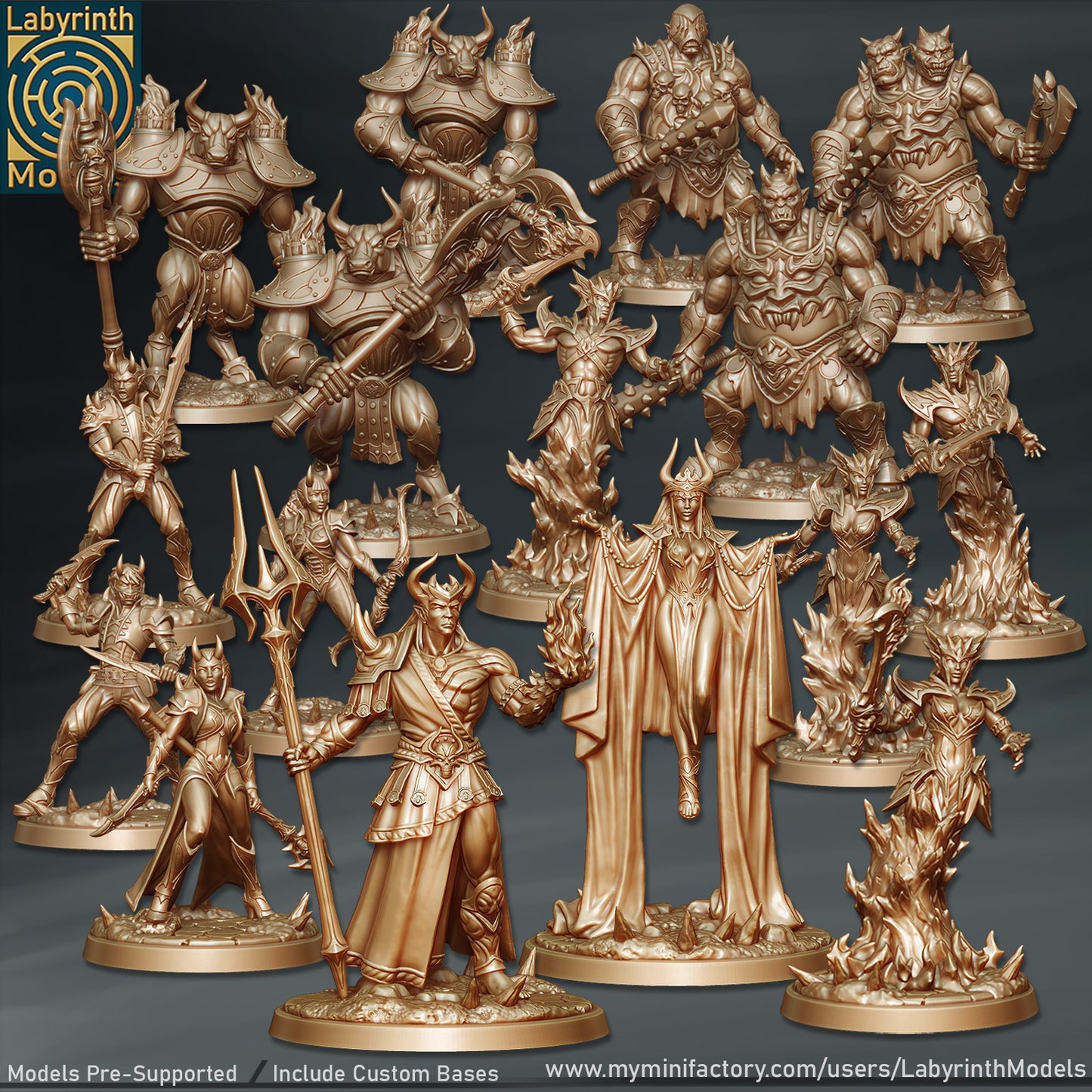 Labyrinth Models - Infernals Collection Vol. 2 2023 May Release