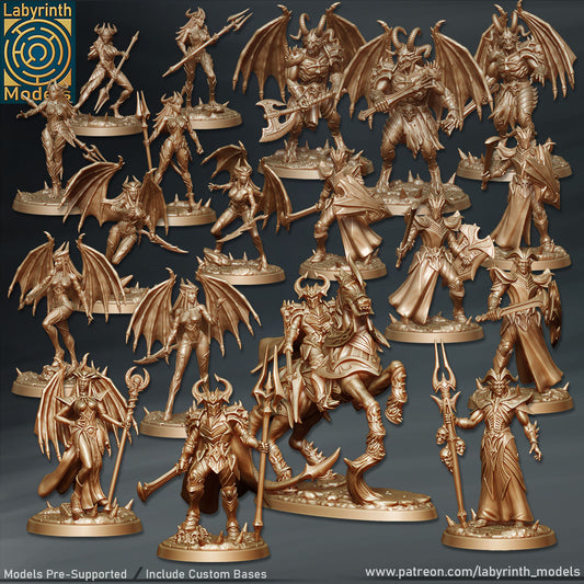 Labyrinth Models - Infernals 2023 April Release 35mm