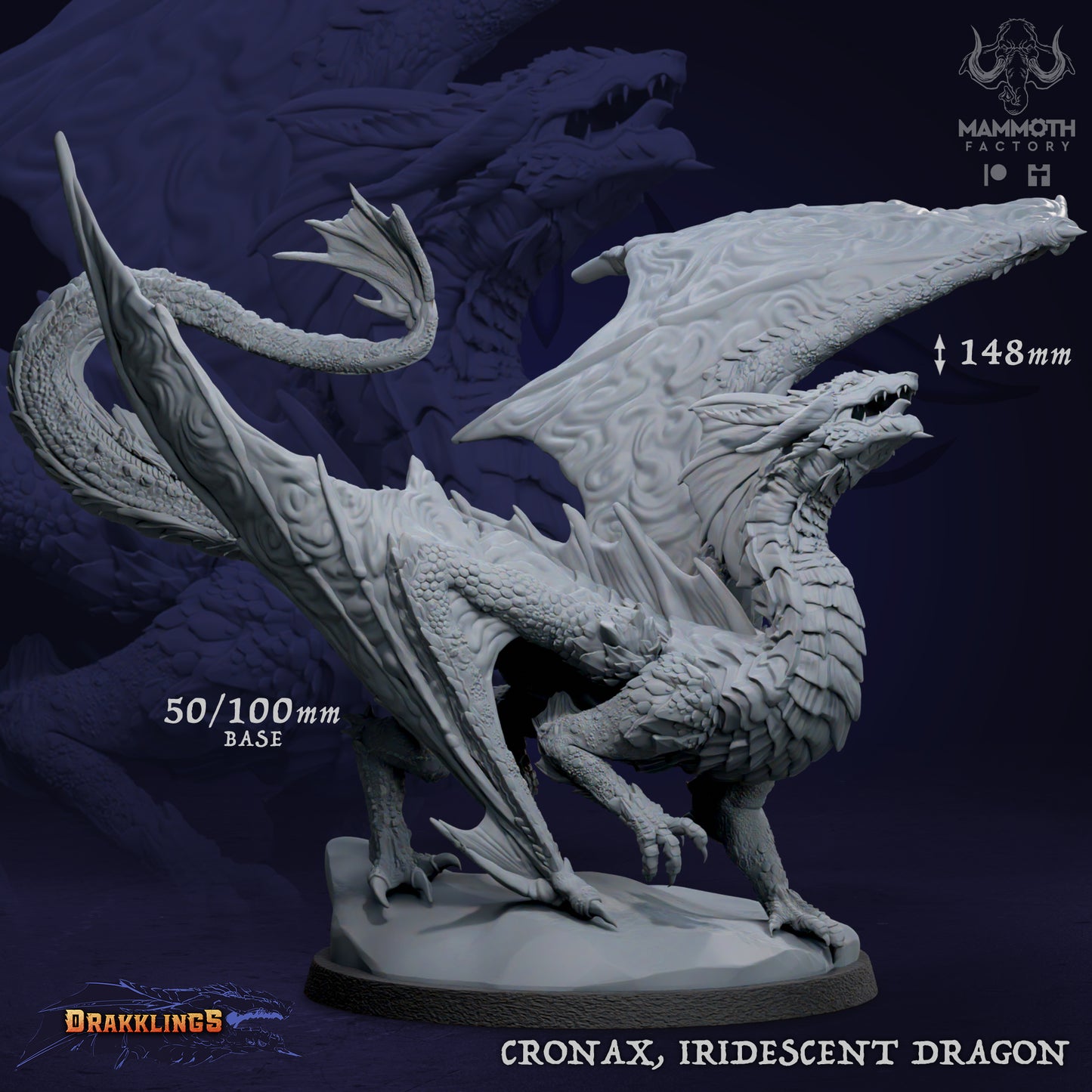 Mammoth Factory -  Iridescent Dragon - Drakklings 2023 November