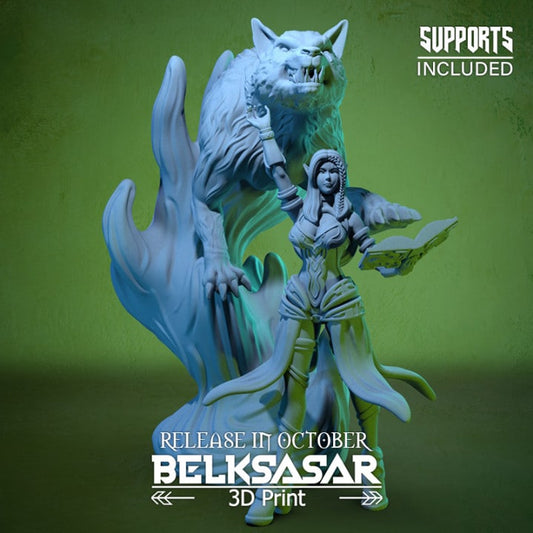 Belksasar - Elf, Summoner of the Wolf