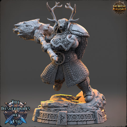 Daybreak Miniatures - Darger Thornant - Northmen, The Descendants of Tyr 2024 December