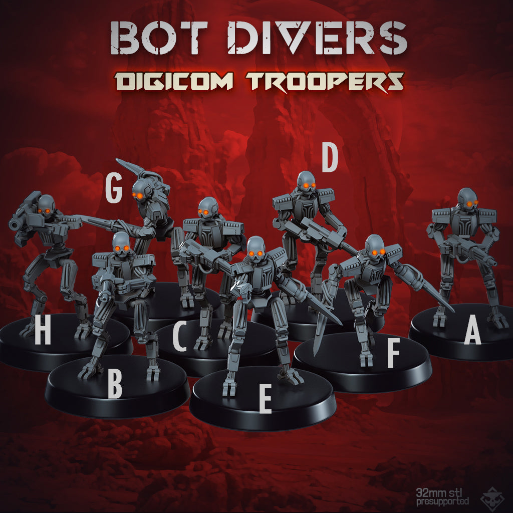 Skullforge - Bot Divers, Digicom Troopers 2024 April