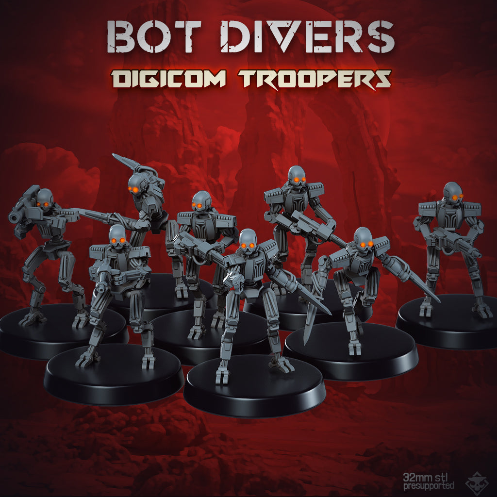 Skullforge - Bot Divers, Digicom Troopers 2024 April