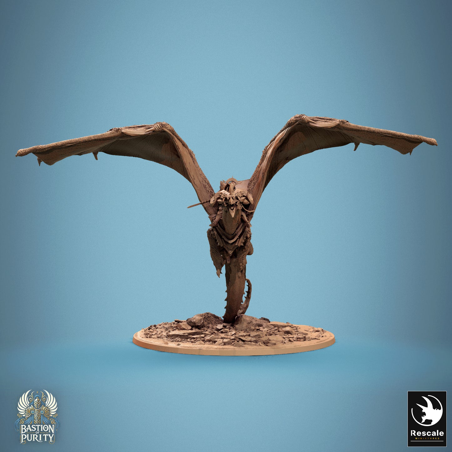 Rescale Miniatures (Lord of the Print) - Bastion of Purity - Dragon Astralyon Fly 2024 September Release 35mm