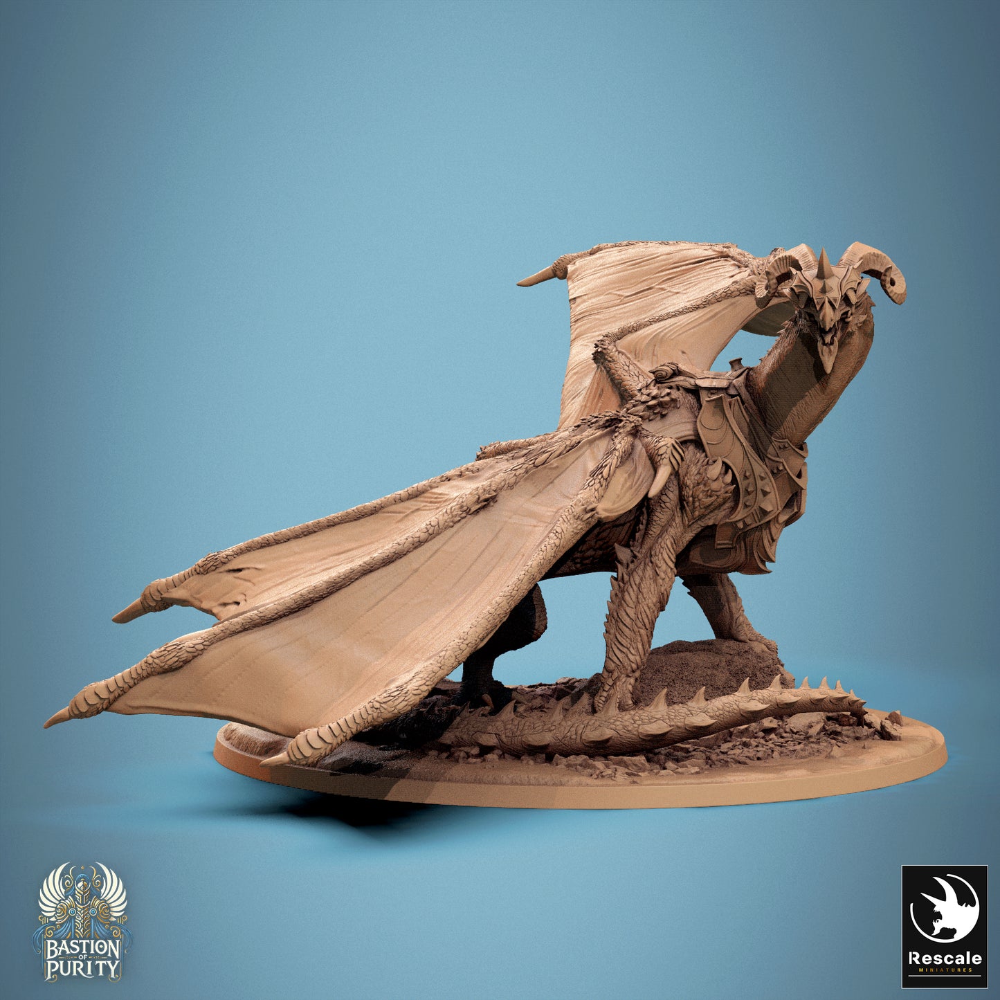 Rescale Miniatures (Lord of the Print) - Bastion of Purity - Dragon Astralyon Guard 2024 September Release 35mm