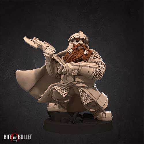 Bite the Bullet - Dwarf Gimli - Bullet Rings September 2023