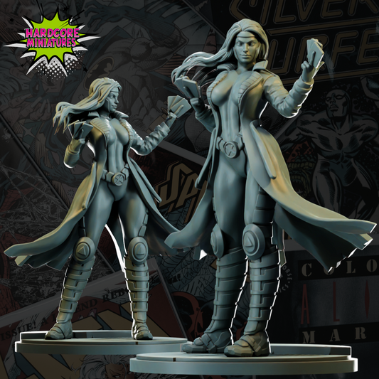Hardcore Miniatures - Fem Gambitl, X-Men 2025 April