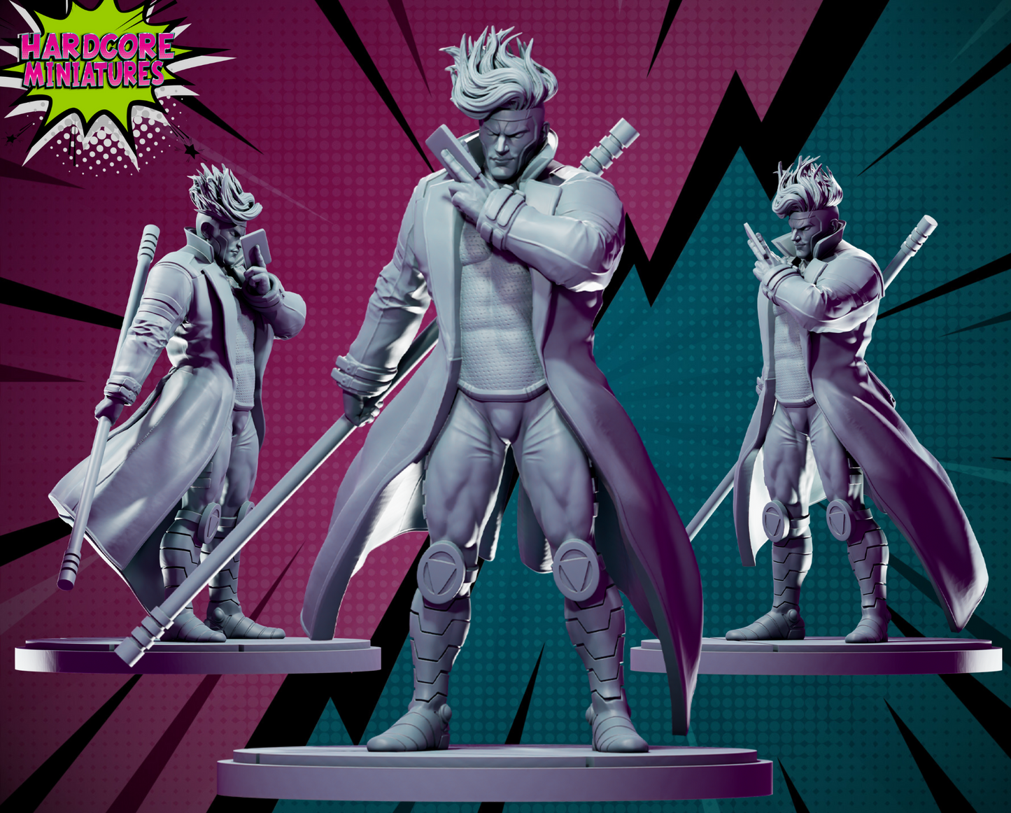 Hardcore Miniatures - Gambitl, X-Men - 2024 June