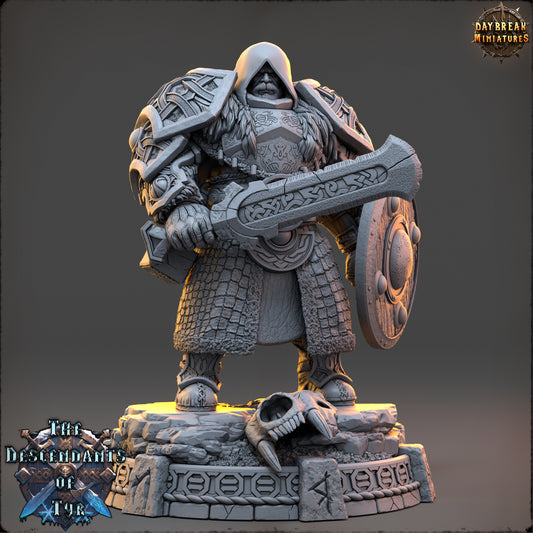 Daybreak Miniatures - Garrick Voss - Northmen, The Descendants of Tyr 2024 December