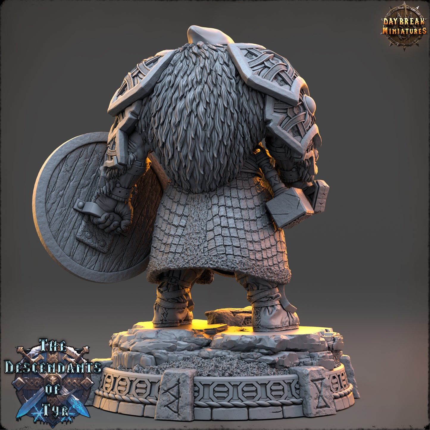 Daybreak Miniatures - Garrick Voss - Northmen The Descendants of Tyr 2024 December