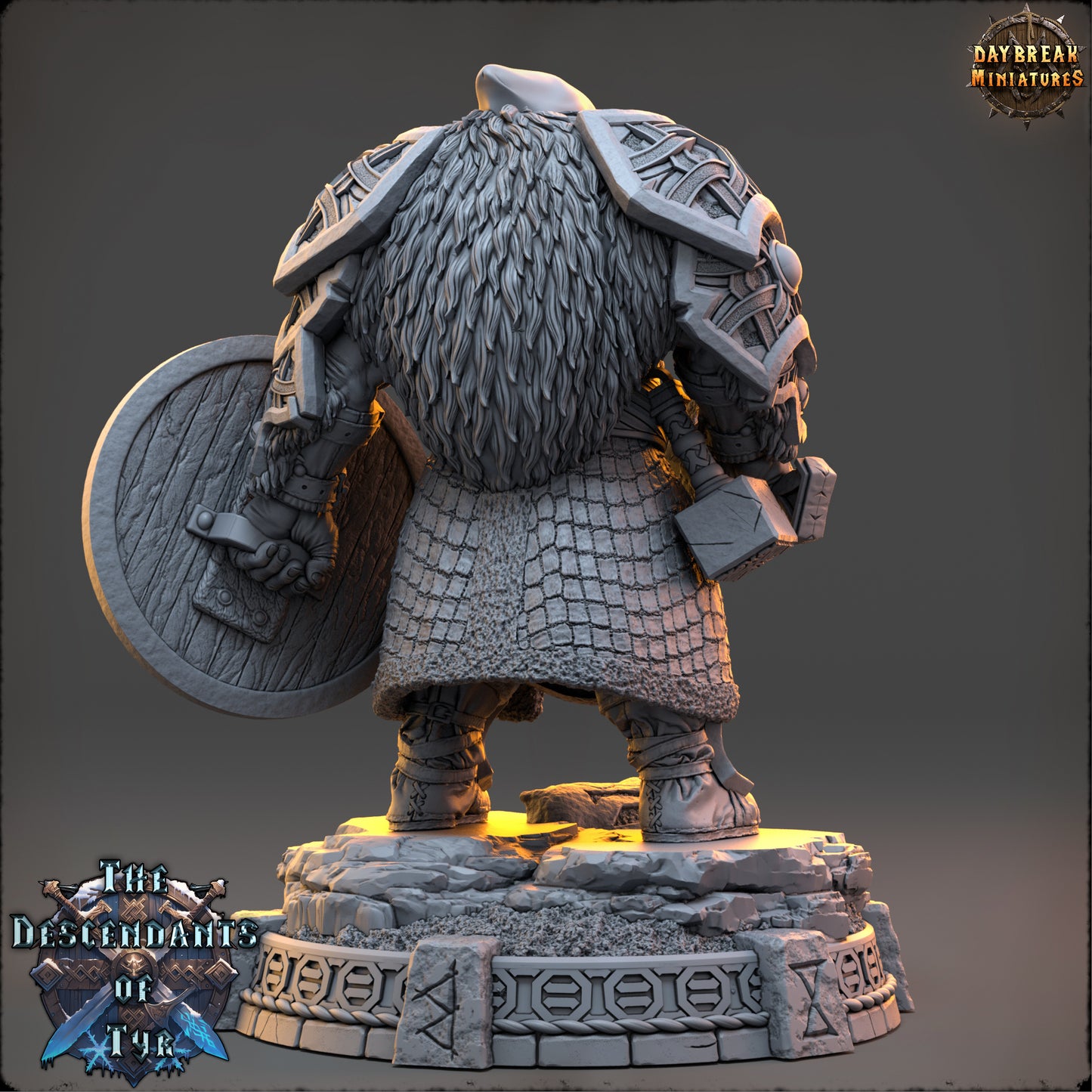 Daybreak Miniatures - Garrick Voss - Northmen, The Descendants of Tyr 2024 December