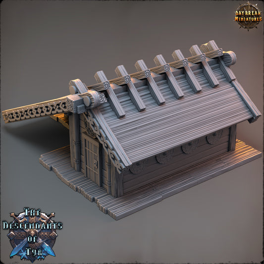 Daybreak Miniatures - Garricks’s Workshop, Terrain - The Descendants of Tyr 2024 December