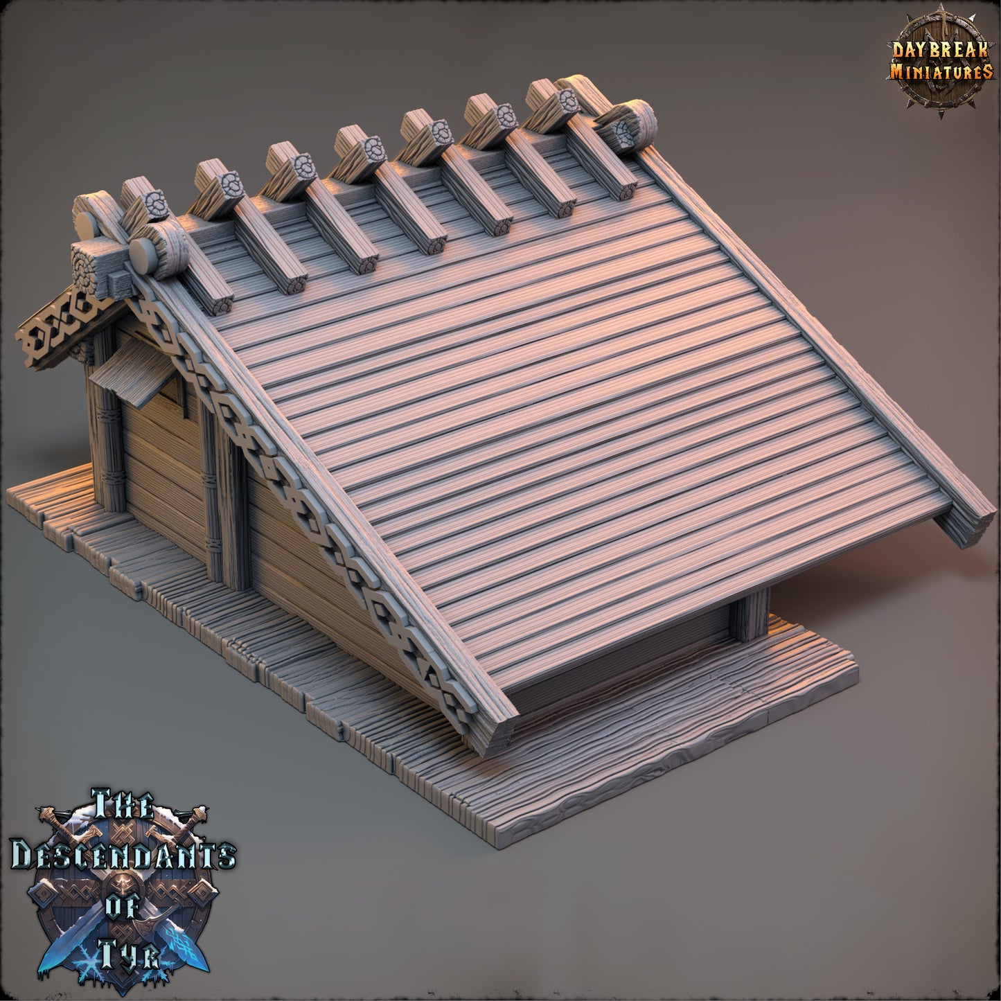 Daybreak Miniatures - Garricks’s Workshop, Terrain - The Descendants of Tyr 2024 December