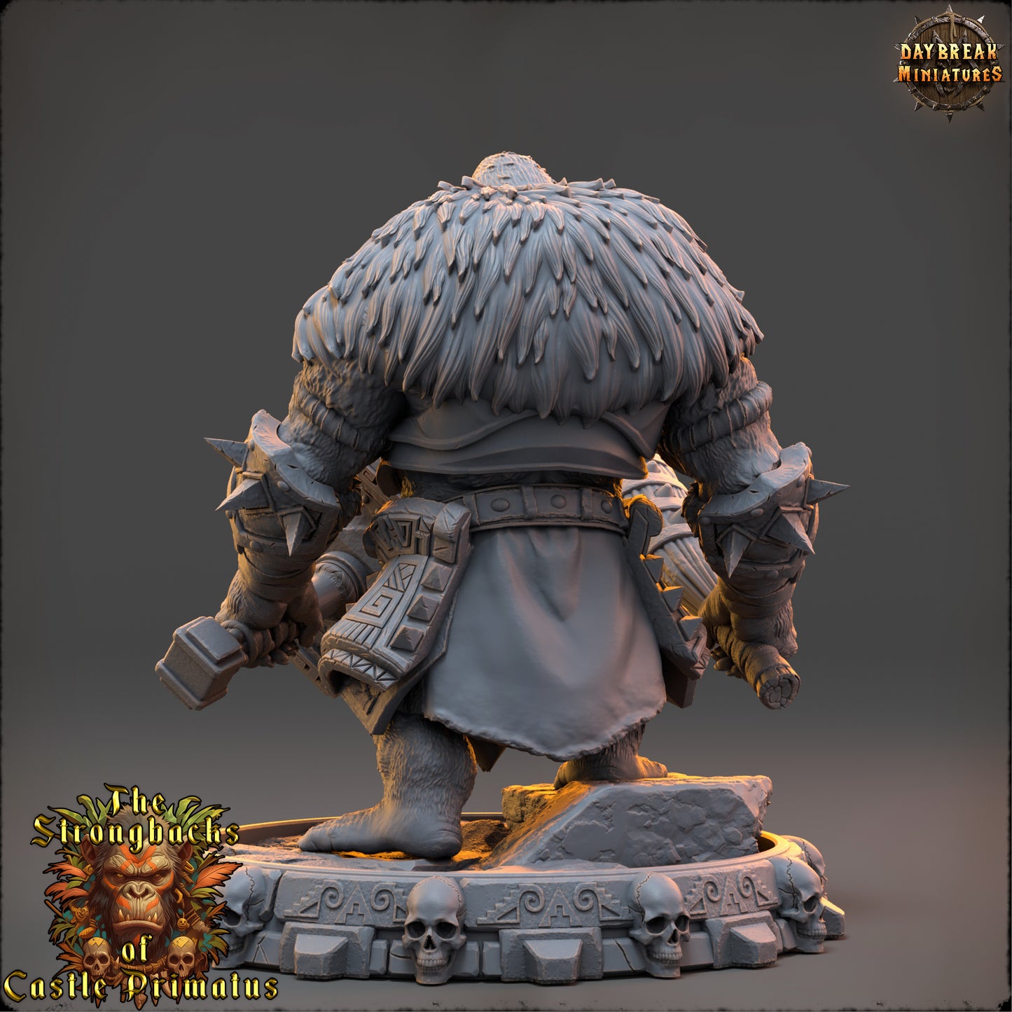 Daybreak Miniatures - Grak Bloodren - The Strongbacks of Castle Primatus 2024 November