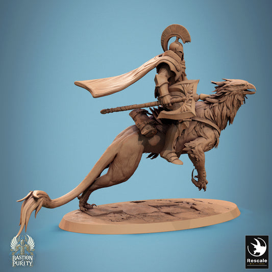 Rescale Miniatures (Lord of the Print) - Bastion of Purity - Gryph Riders 2024 September Release 35mm