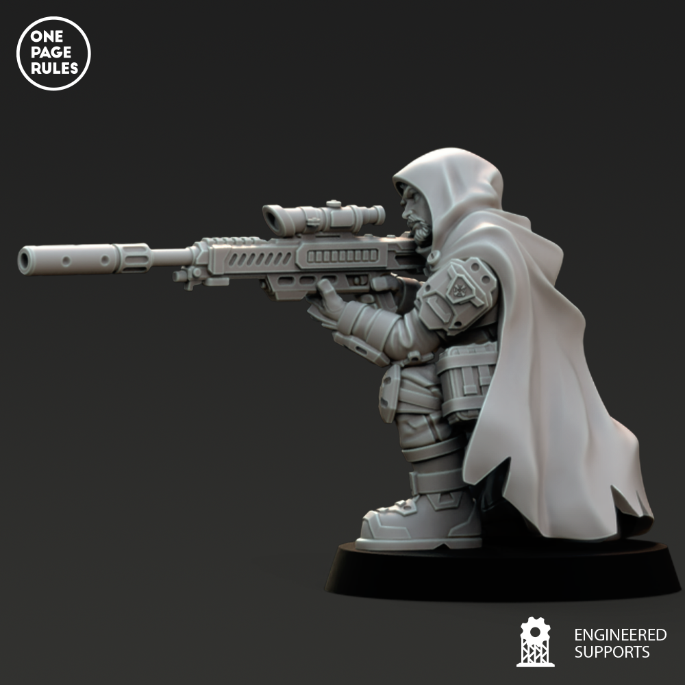 One Page Rules - Sniper - HDF Human Defense Force 2024 November