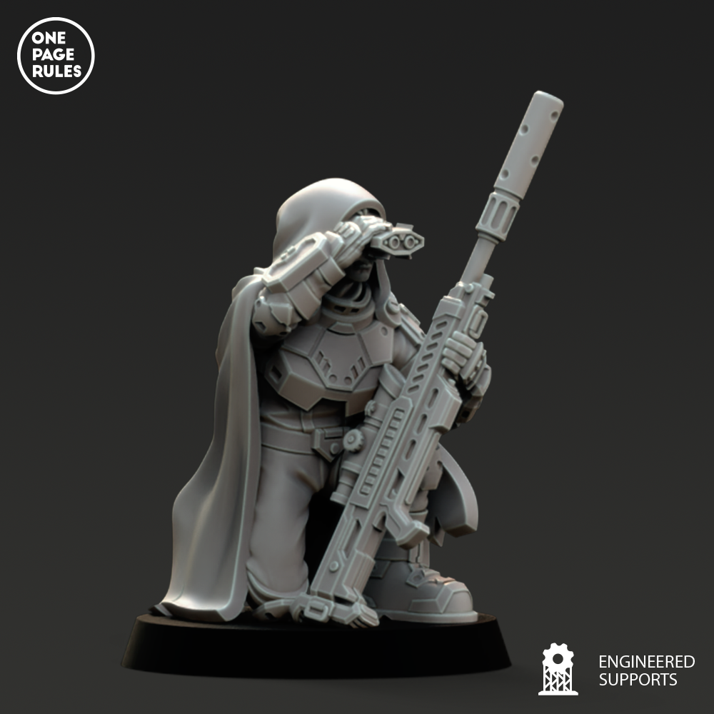 One Page Rules - Sniper - HDF Human Defense Force 2024 November