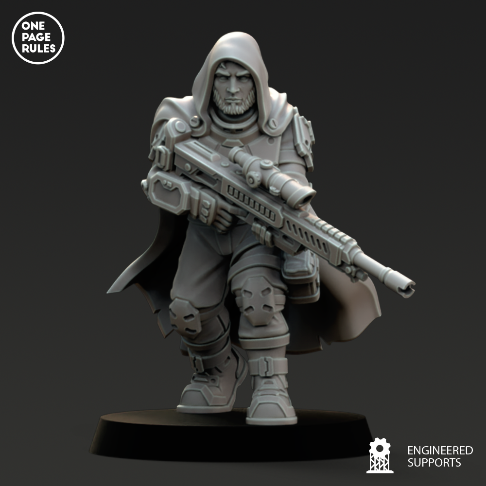 One Page Rules - Sniper - HDF Human Defense Force 2024 November