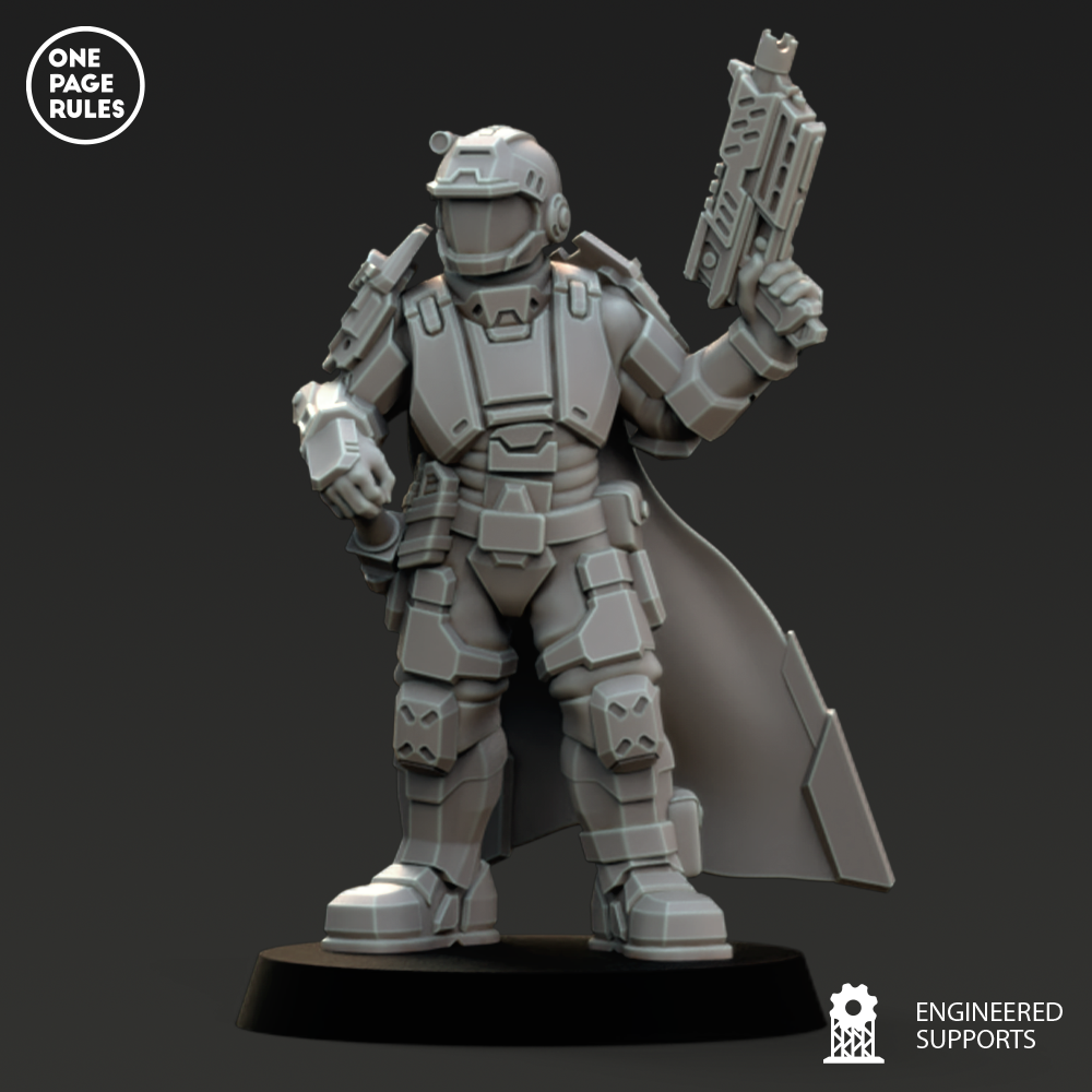 One Page Rules - Storm Trooper 37, Human Defense Force 2025 February