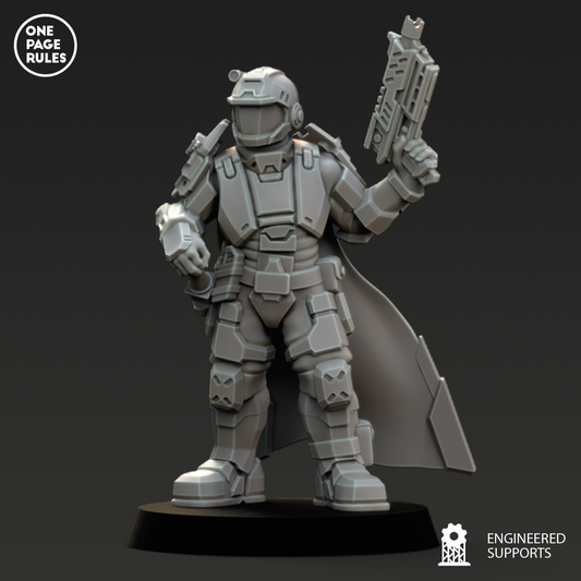 One Page Rules - Storm Trooper 37, Human Defense Force 2025 February