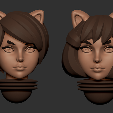 Minigames Miniatures - Anime Heads ,Adepta Sororita - Warhammer 40K